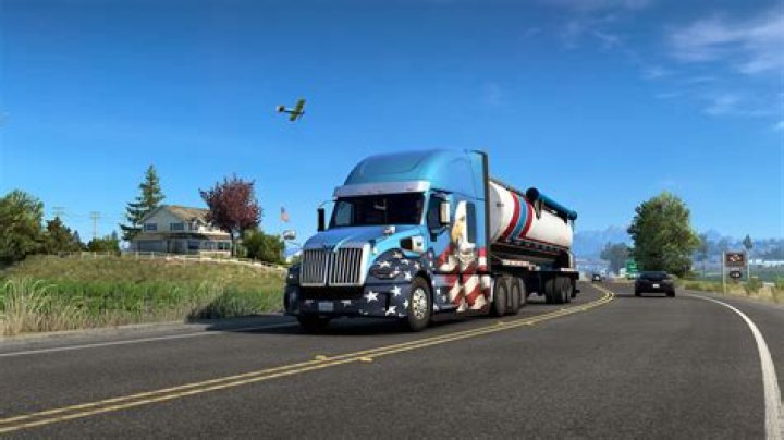 Discover the Open Roads: American Truck Simulator PS5