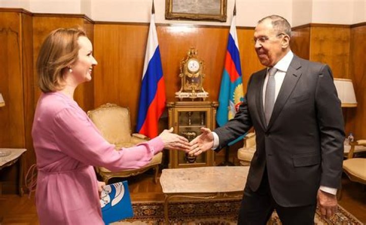 Russian Foreign Minister Sergey Lavrov Keeps Making Comments About Third World War As His Wife Maria Lavrova &amp; Daughter Ekaterina Lavrova Remain In The Country