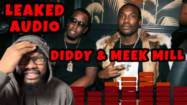 Unearthing the Full Story Behind Meek Mill and Diddy's Audio Encounter